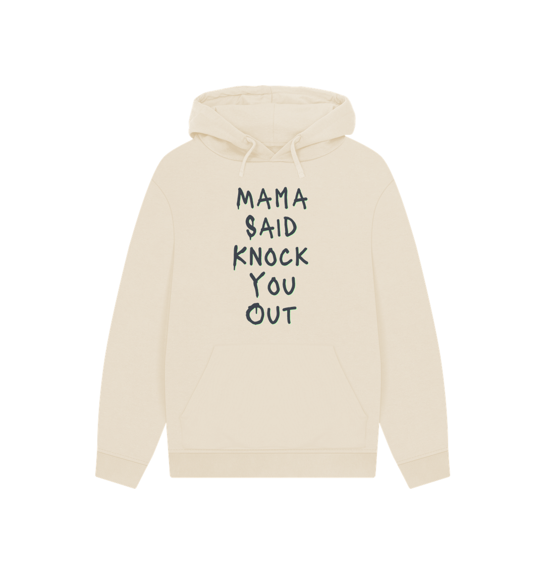 Oat Printed Hoody Front