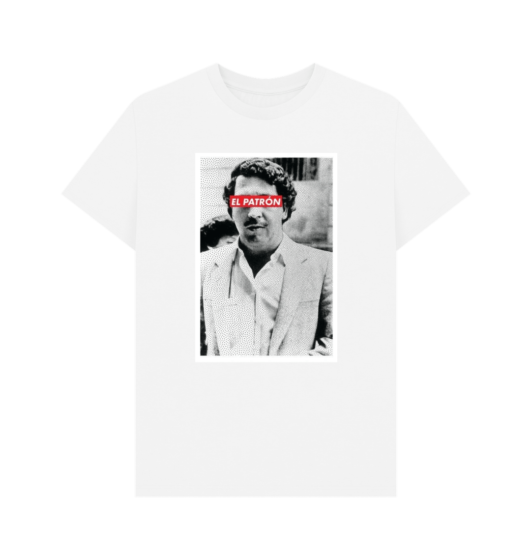 White Printed T-shirt Front