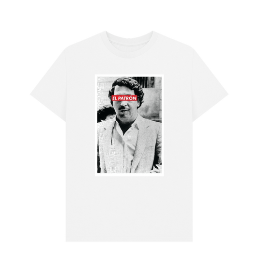 White Printed T-shirt Front