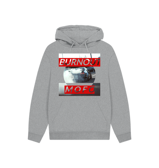 Athletic Grey Printed Hoody Front
