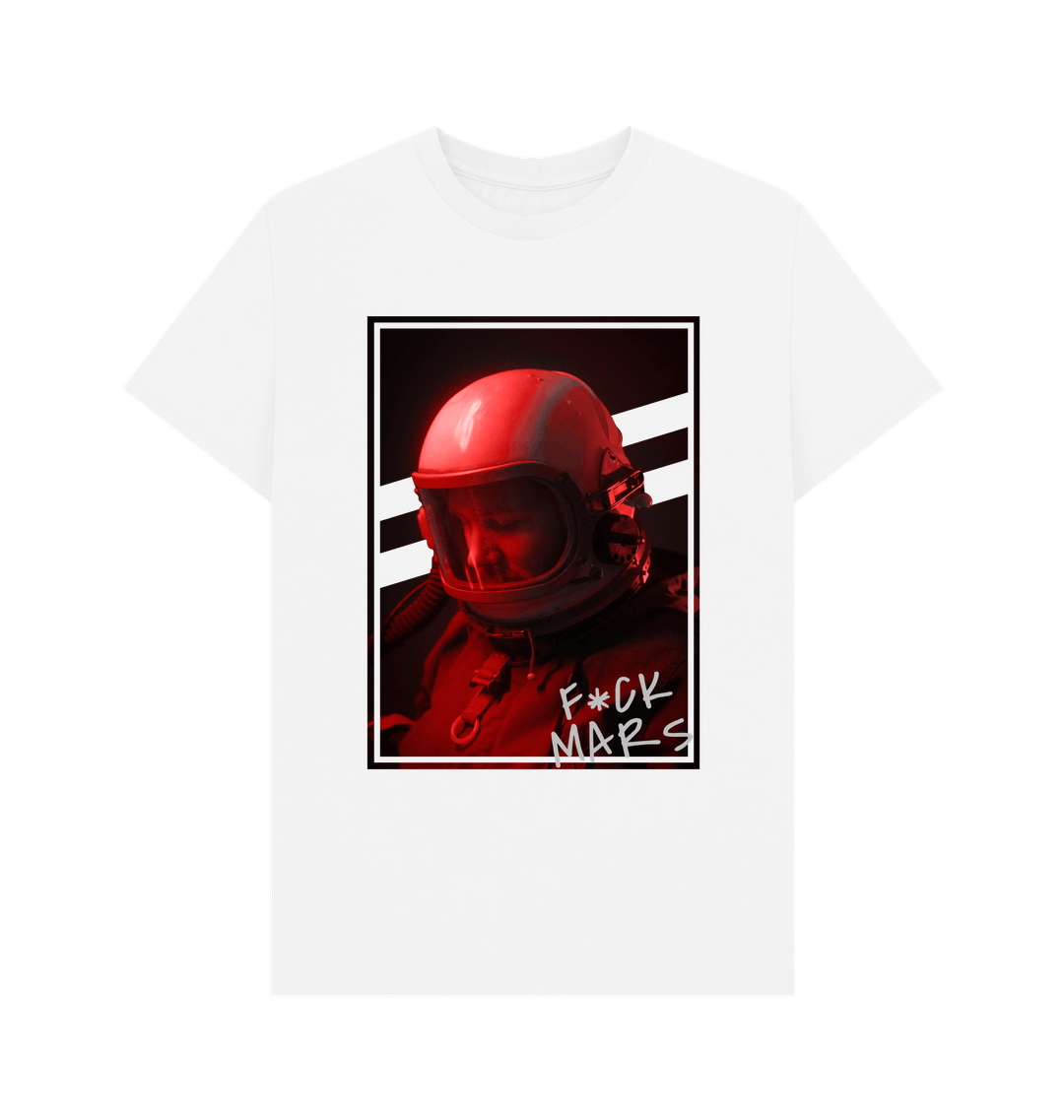 White Printed T-shirt Front