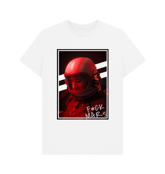 White Printed T-shirt Front