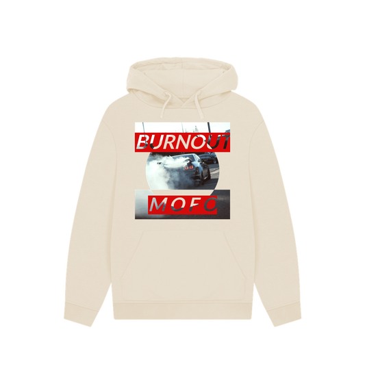 Oat Printed Hoody Front