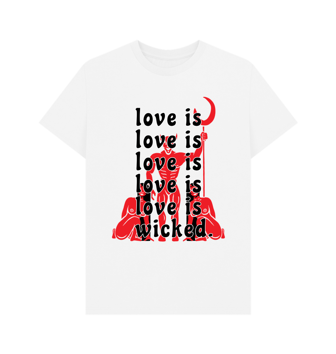 White Printed T-shirt Front