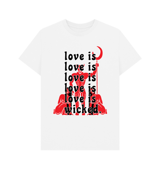 White Printed T-shirt Front