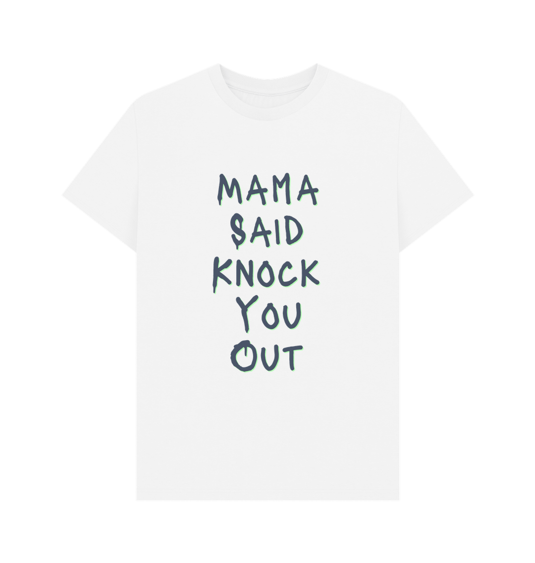 White Printed T-shirt Front