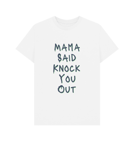 White Printed T-shirt Front