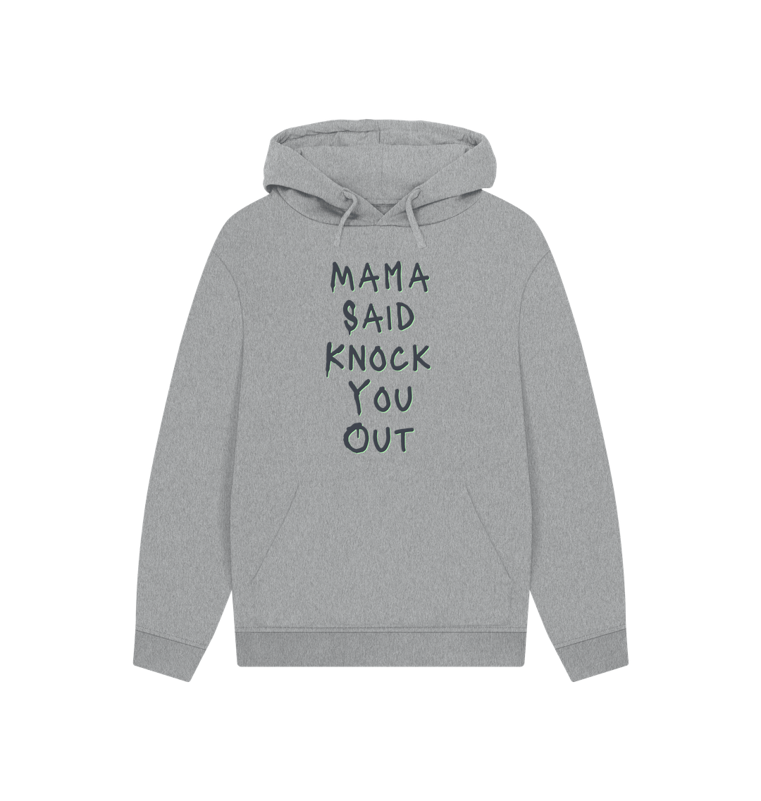 Athletic Grey Printed Hoody Front