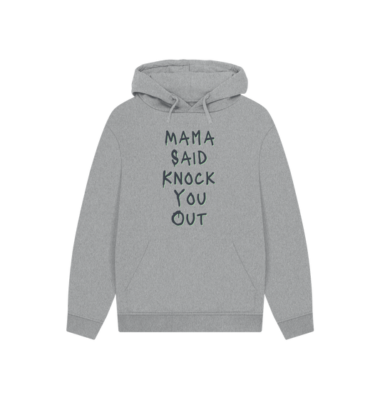 Athletic Grey Printed Hoody Front