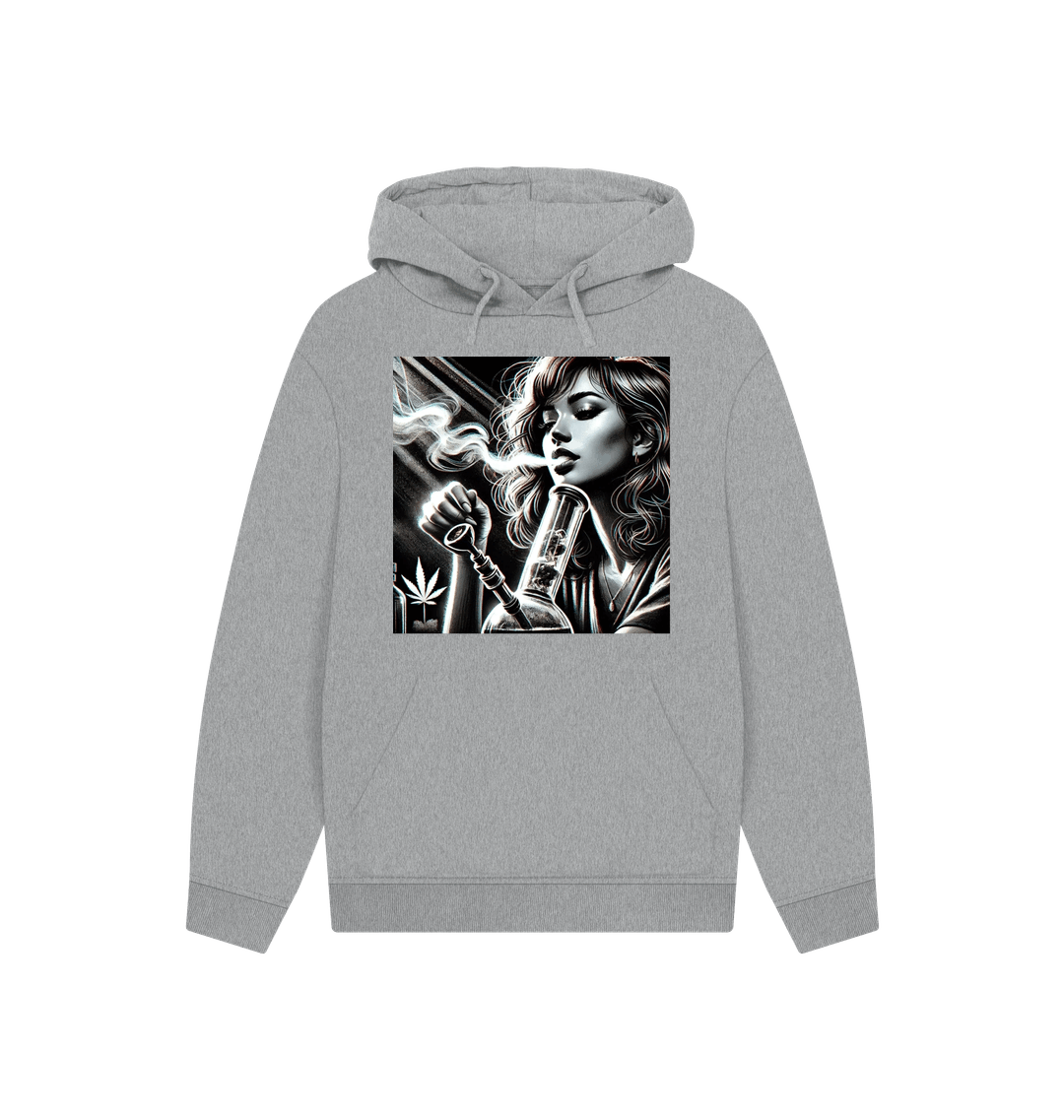 Athletic Grey Printed Hoody Front