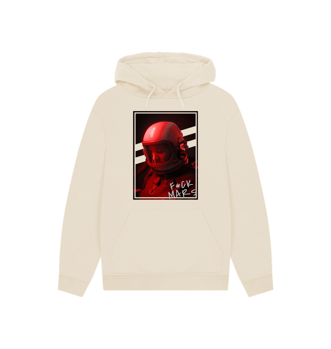 Oat Printed Hoody Front