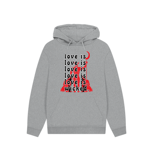 Athletic Grey Printed Hoody Front