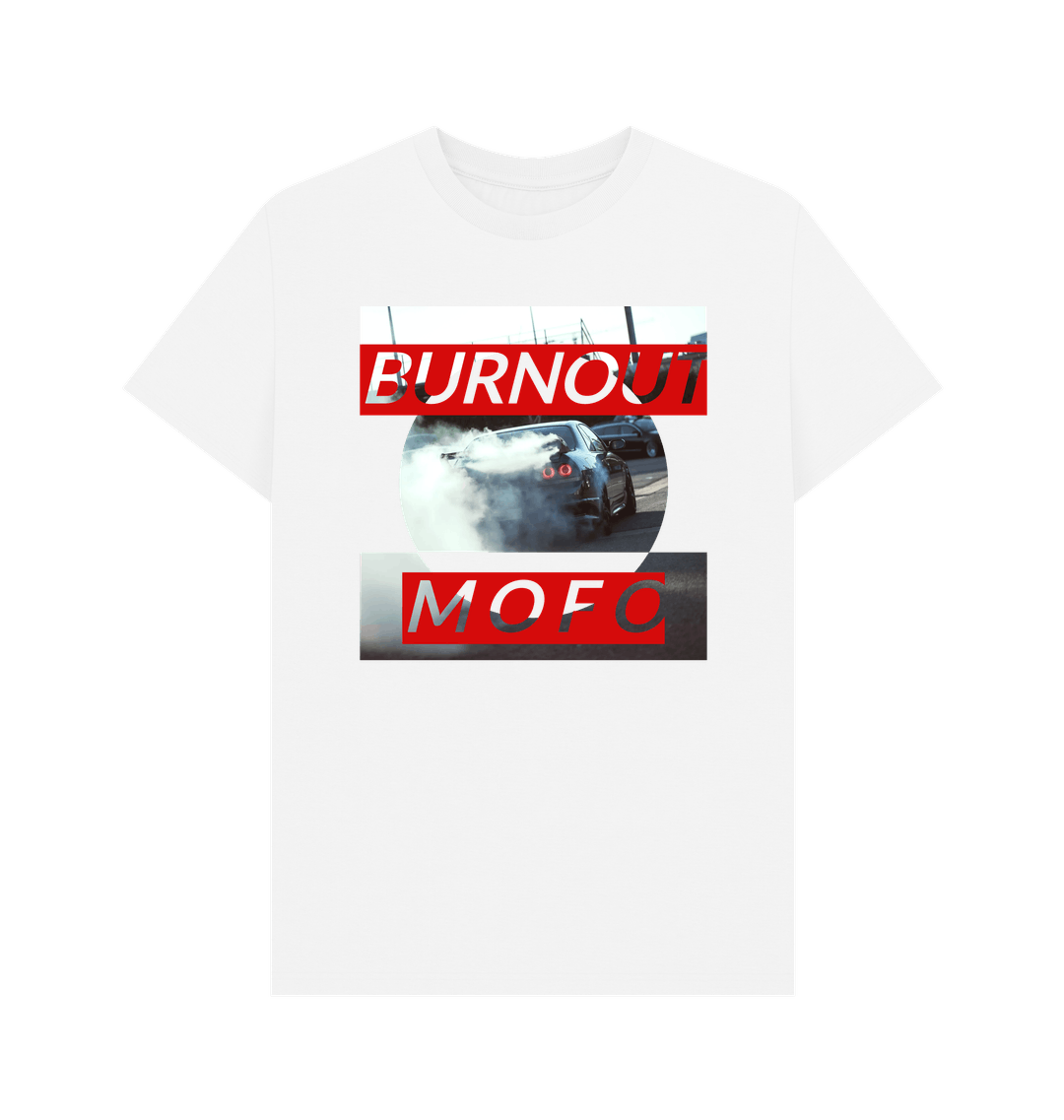 White Printed T-shirt Front