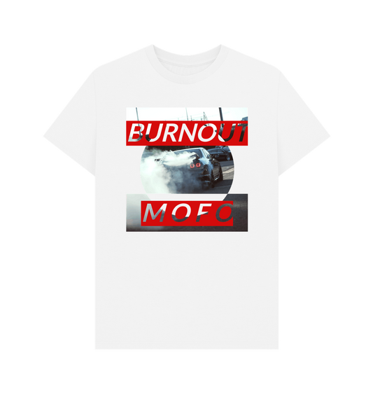 White Printed T-shirt Front