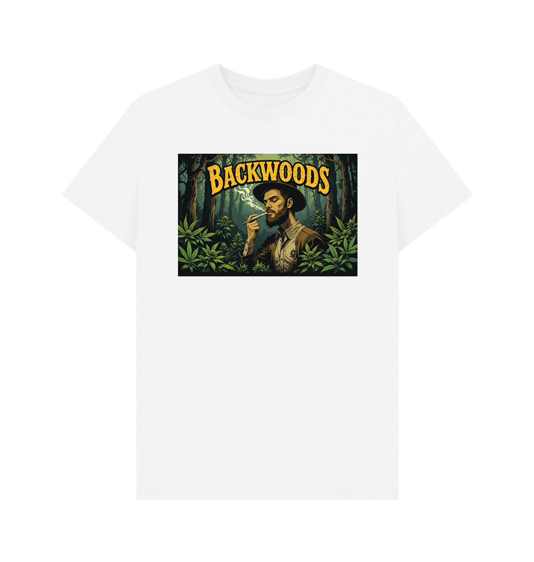 White Printed T-shirt Front