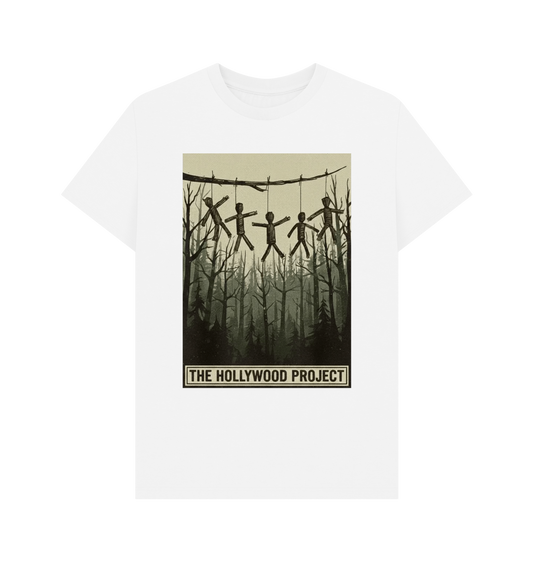 White Printed T-shirt Front