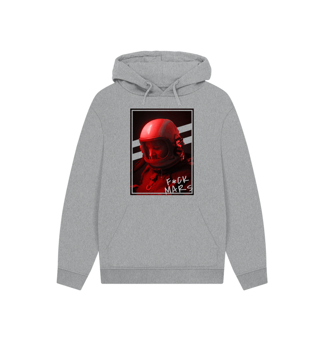 Athletic Grey Printed Hoody Front