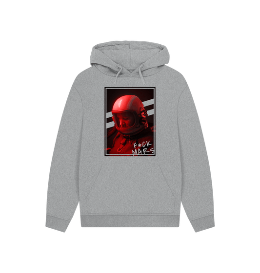 Athletic Grey Printed Hoody Front